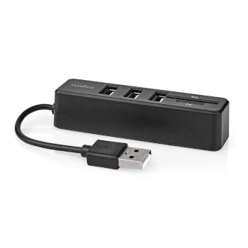 Hub USB 1x USB-A 3x USB A Femelle 5 ports USB 2.0 USB - Nedis