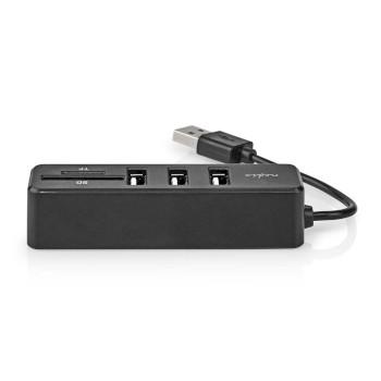 Hub USB 1x USB-A 3x USB A Femelle 5 ports USB 2.0 USB - Nedis