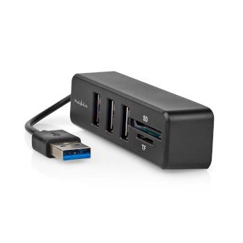 Hub USB 1x USB-A 3x USB A Femelle 5 ports USB 2.0 USB - Nedis