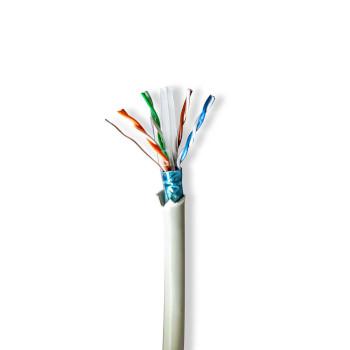 Netwerk Kabel Rol CAT6 Stranded F/UTP Koper 50.0 m Binnenshuis - Nedis