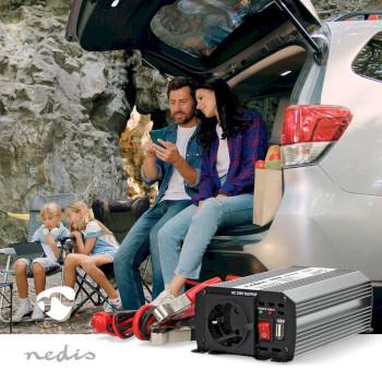 Convertisseur Onde Sinusoïdale Modifiée Tension d'entrée : 12 V DC Appareil - Nedis