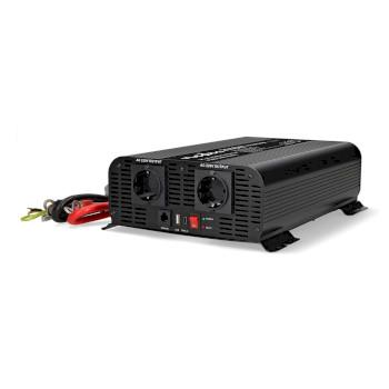 Omvormer Pure Sinusgolf Ingangsvoltage: 24 V DC Apparaat stroomoutput: - Nedis