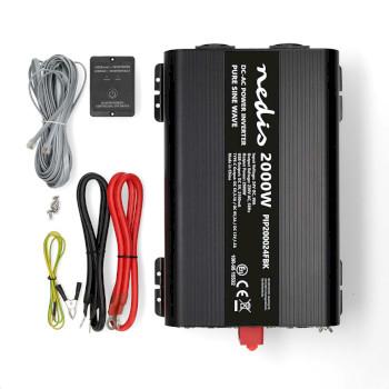 Onduleur Onde Pure Sinus Tension d'entrée : 24 V DC Sortie courant appareil : - Nedis