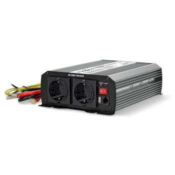 Convertisseur Onde Sinusoïdale Modifiée Tension d'entrée : 24 V DC Appareil - Nedis