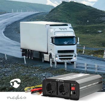 Convertisseur Onde Sinusoïdale Modifiée Tension d'entrée : 12 V DC Appareil - Nedis