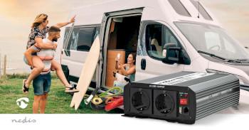 Convertisseur Onde Sinusoïdale Modifiée Tension d'entrée : 12 V DC Appareil - Nedis