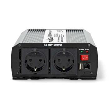 Convertisseur Onde Sinusoïdale Modifiée Tension d'entrée : 12 V DC Appareil - Nedis