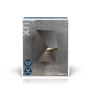 Pontio 15 Applique Murale Noire - Nordlux