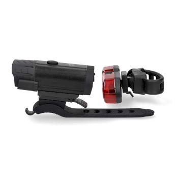 Fietslamp Batterij Gevoed 5 V DC 3 W Incl. batterij(en) - Nedis