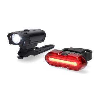 Fietslamp Batterij Gevoed 5 V DC 3 W Incl. batterij(en) - Nedis