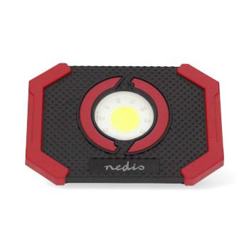 Lampe de travail 10 W Alimentée par batterie 5 V DC N/A Rechargeable Durée d'éclairage : - Nedis