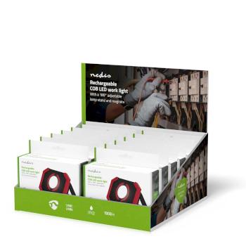 Werklamp 10 W Batterij Gevoed 5 V DC N/A Oplaadbaar Lichtduur: - Nedis