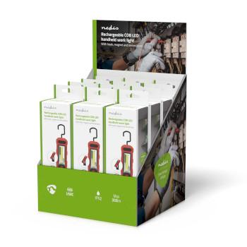 Lampe de travail 4 W Alimentée par batterie 5 V DC N/A Rechargeable Durée d'éclairage : - Nedis