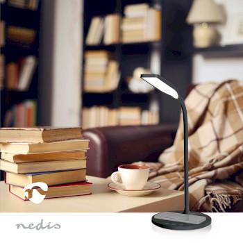 Lampe LED avec chargeur sans fil Variateur - Sur Produit LED / Qi 15 W Avec - Nedis