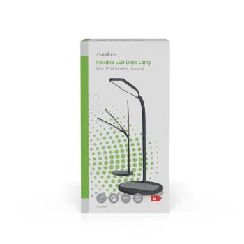 Lampe LED avec chargeur sans fil Variateur - Sur Produit LED / Qi 15 W Avec - Nedis