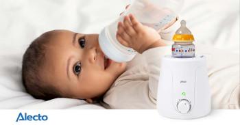 Flessenwarmer wit - Alecto