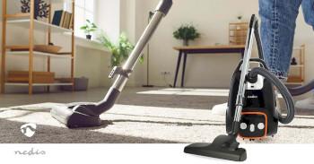 Stofzuiger Met Zak 700 W Stof capaciteit: 3.0 l Combi-Borstel - Nedis