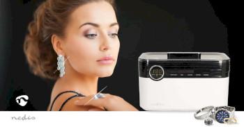 Nettoyeur à ultrasons pour bijoux Alimentation électrique 220 - 240 V AC 50/60 Hz Euro / - Nedis