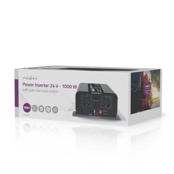 Onduleur Onde Pure Sinus Tension d'entrée : 24 V DC Sortie courant appareil : - Nedis