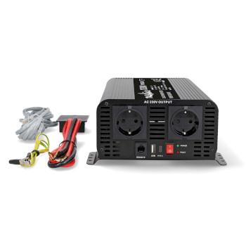 Onduleur Onde Pure Sinus Tension d'entrée : 24 V DC Sortie courant appareil : - Nedis