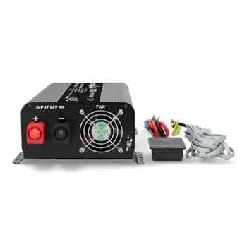 Onduleur Onde Pure Sinus Tension d'entrée : 24 V DC Sortie courant appareil : - Nedis
