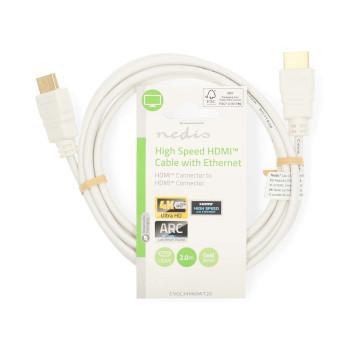Câble HDMI™ haute vitesse avec Ethernet Connecteur HDMI™ HDMI™ - Nedis