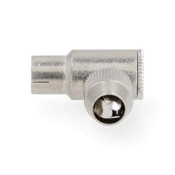Connecteur IEC (Coax) 90 Anglé Femelle Verniclé 75 Ohm - Nedis