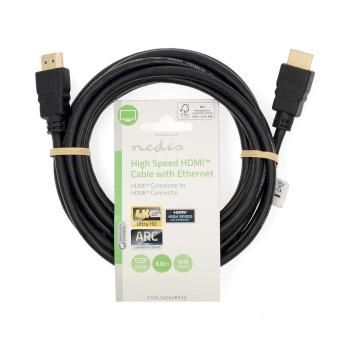 Câble HDMI™ haute vitesse avec Ethernet Connecteur HDMI™ HDMI™ - Nedis