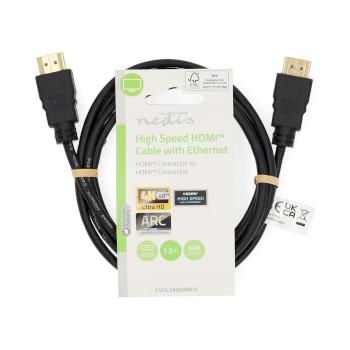Câble HDMI™ haute vitesse avec Ethernet Connecteur HDMI™ HDMI™ - Nedis