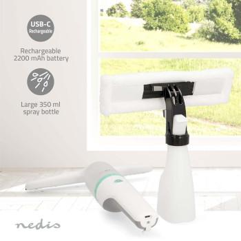 Electrische Ruitenreiniger 12 W 1200 Pa Inhoud Reservoir Vuil Water: - Nedis