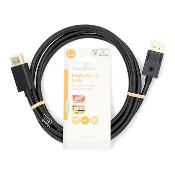 DisplayPort-Kabel DisplayPort Male DisplayPort Male 8K@60Hz - Nedis