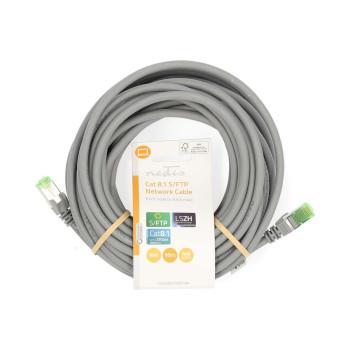 Câble réseau Cat 8.1 S/FTP RJ45 Mâle RJ45 Mâle 10,0 m Rond - Nedis