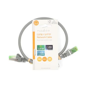 Cat 8.1 Netwerkkabel S/FTP RJ45 Male RJ45 Male 0.50 m Rond - Nedis