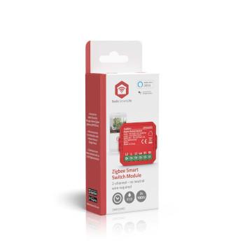 Modules SmartLife Zigbee 3.0 2x100 W Bornier App disponible - Nedis