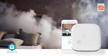 SmartLife Détecteur de fumée Wi-Fi Alimenté par batterie Cycle de vie du capteur : 10 - Nedis