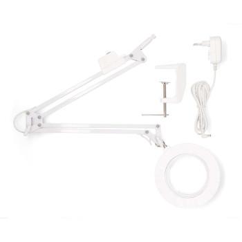Lampe loupe de table Puissance de la lentille : 3 dioptries 6500 K 6 W 700 lm Blanc - Nedis