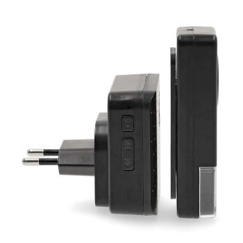 Draadloze Deurbelset Netvoeding 100 - 240 V AC 50/60 Hz 1x 23A 12V - Nedis