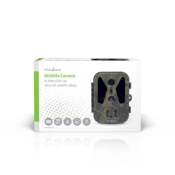 Wildcamera 4K@10fps 50 MPixel 8 MPixel CMOS IP65 Zwart No-Glow - Nedis