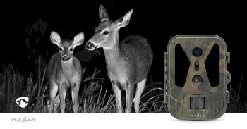 Wildcamera 4K@10fps 50 MPixel 8 MPixel CMOS IP65 Zwart No-Glow - Nedis