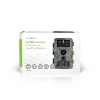 Wildcamera 4K@10fps 50 MPixel 5 MPixel CMOS IP65 Zwart No-Glow - Nedis