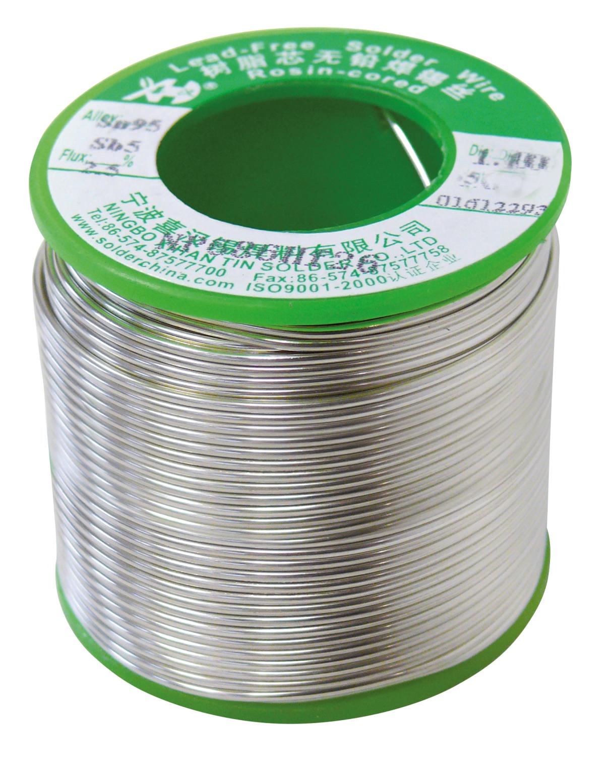 Soudure sans plomb, diamètre 1,0 mm, 250 g