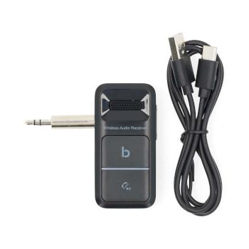 Bluetooth®-Ontvanger Output: USB-C™ Female / 3.5 mm AAC / SBC - Nedis