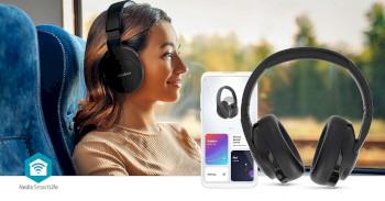 Draadloze Over-ear Koptelefoon Maximale batterijduur: 28 uur - Nedis