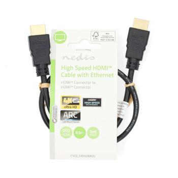 Câble HDMI™ haute vitesse avec Ethernet Connecteur HDMI™ HDMI™ - Nedis