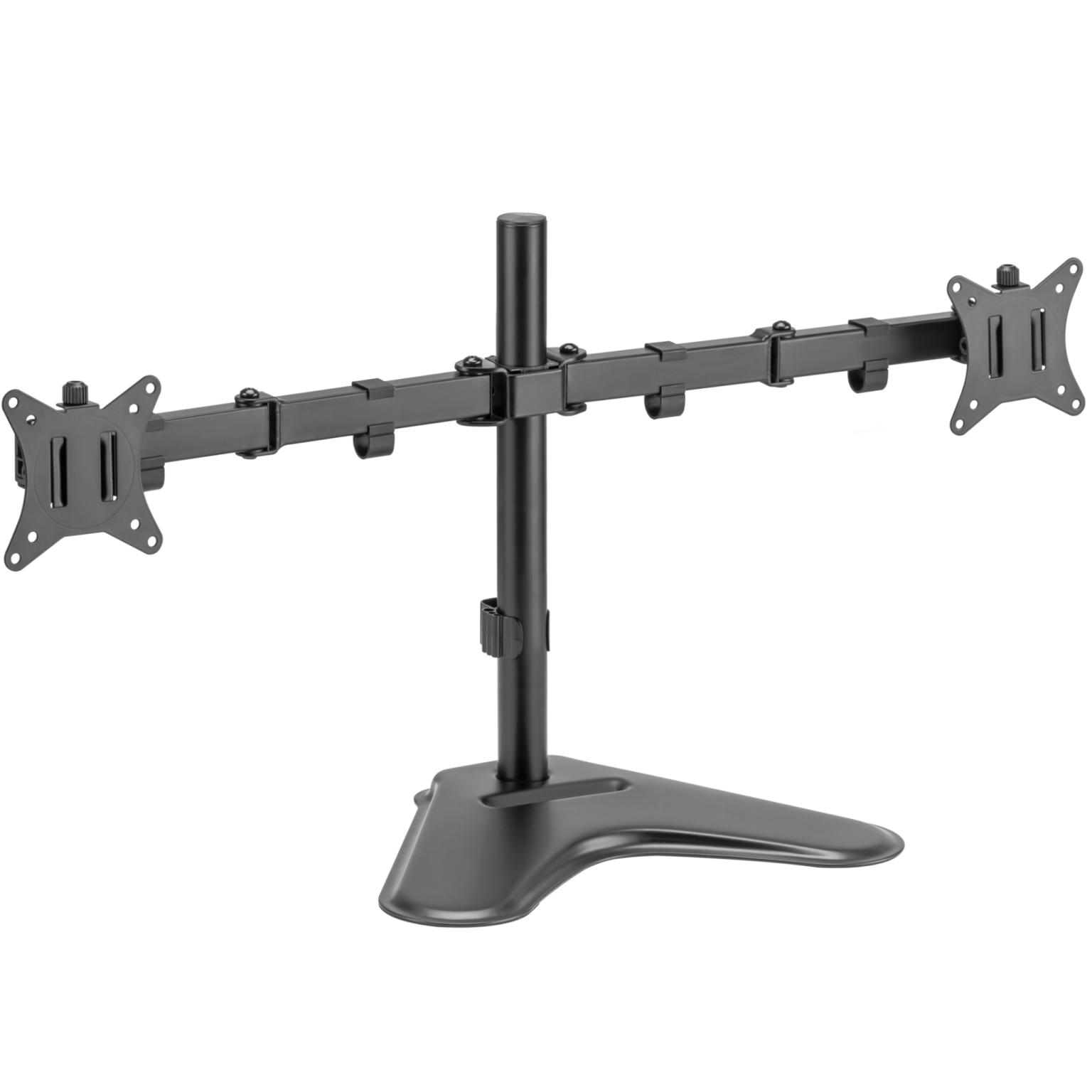 Support écran - 2 écrans - Allteq - Bras de moniteur