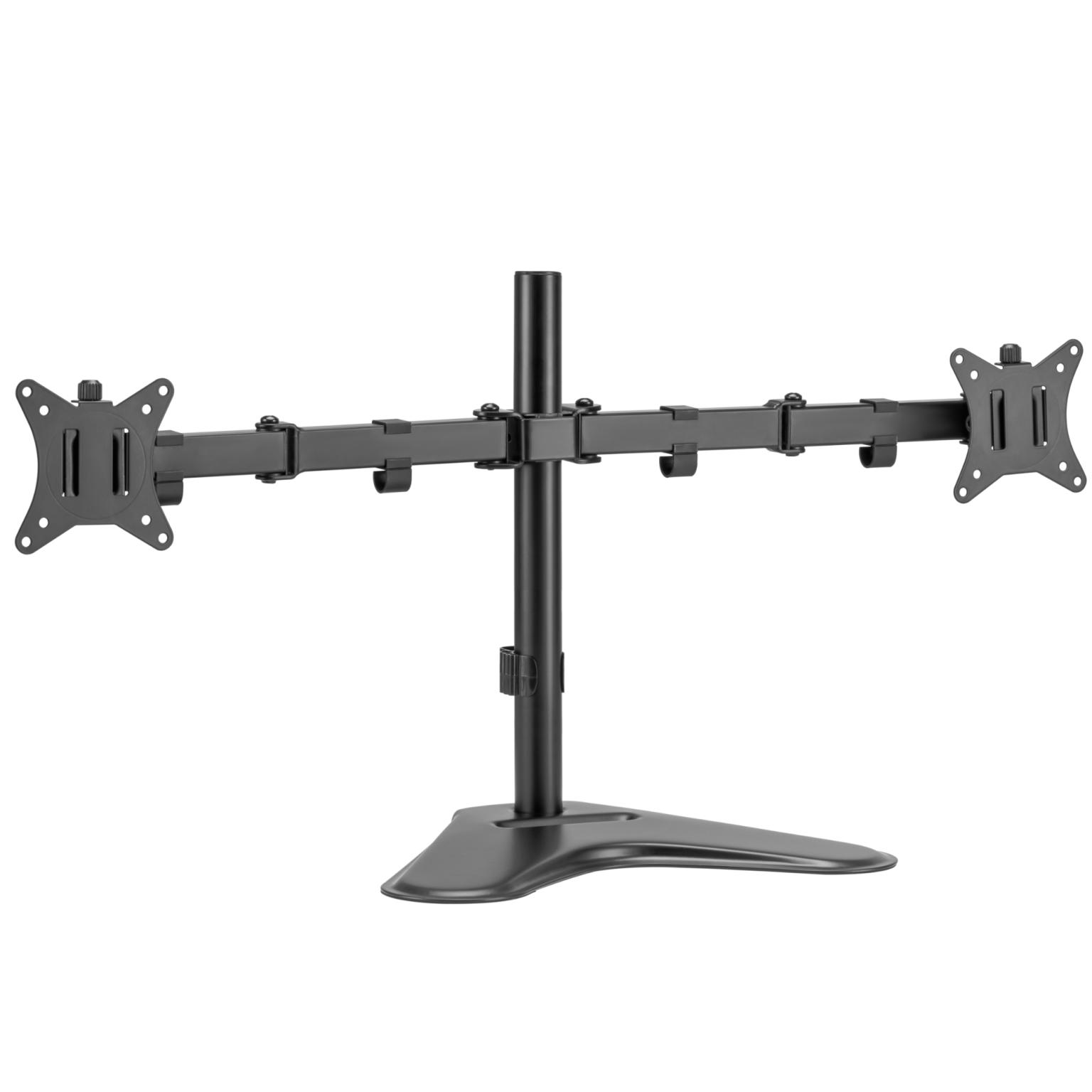 Support écran - 2 écrans - Allteq - Bras de moniteur