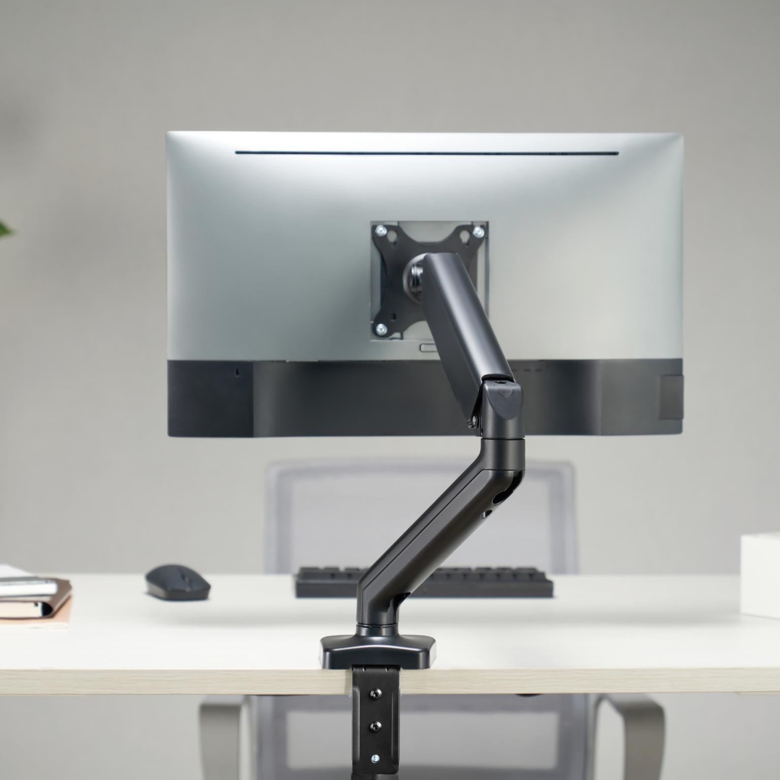 Monitorarm 17–32 inch – Bureauklem – Kantelbaar & Draaibaar – VESA 75/100 – 9kg