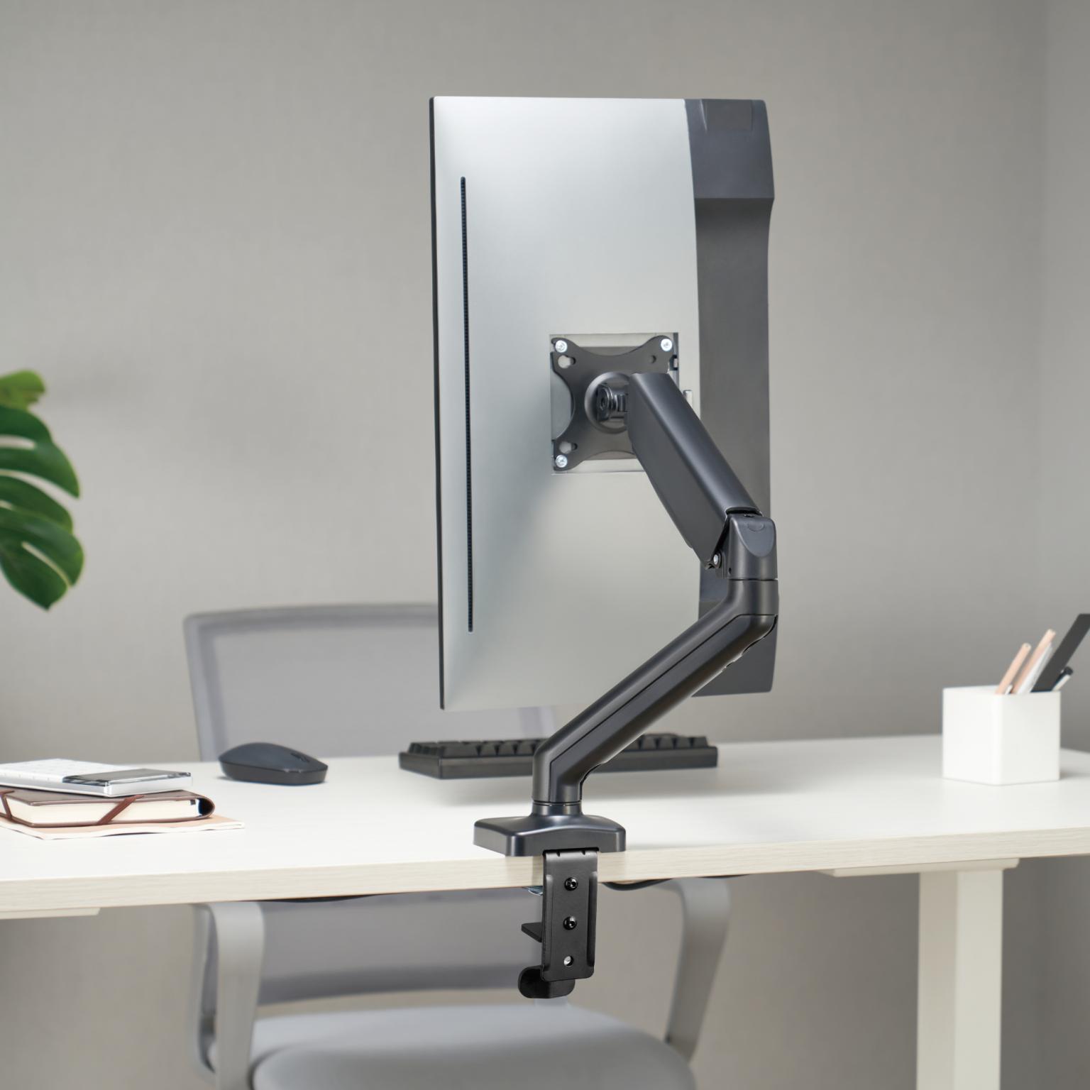 Monitorarm 17–32 inch – Bureauklem – Kantelbaar & Draaibaar – VESA 75/100 – 9kg