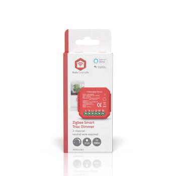 Modules SmartLife Zigbee 3.0 2x100 W Bornier App disponible - Nedis