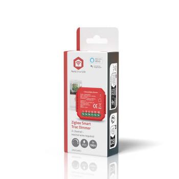 Modules SmartLife Zigbee 3.0 2x100 W Bornier App disponible - Nedis
